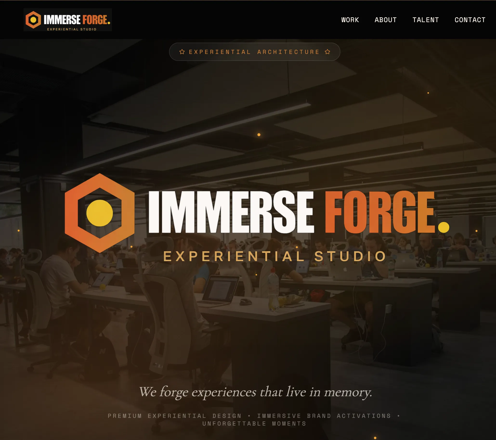 Immerse Forge - Experiential Studio